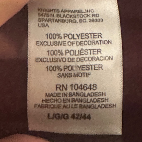 Texas A&M hoodie by Majestic Section 101- size large - Picture 4 of 6